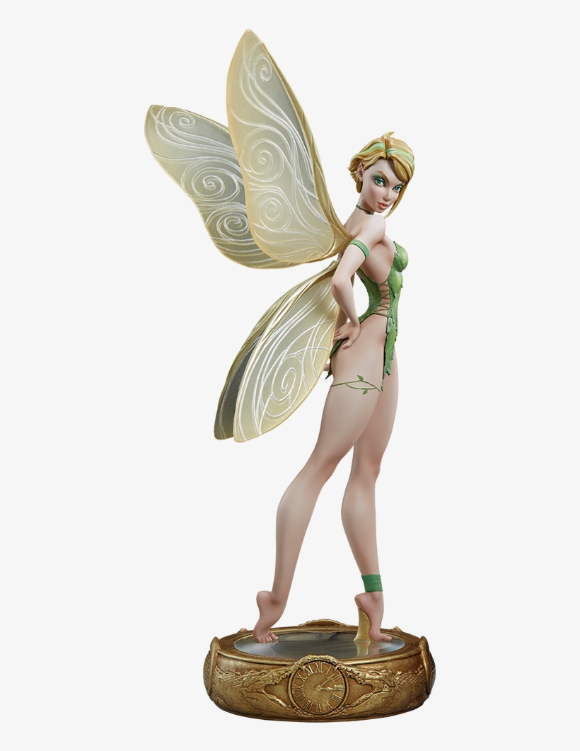 Tinkerbell Statue By Sideshow Collectibles - Tinkerbell Fairytale Fantasies Collection Polystone, transparent png #1460186