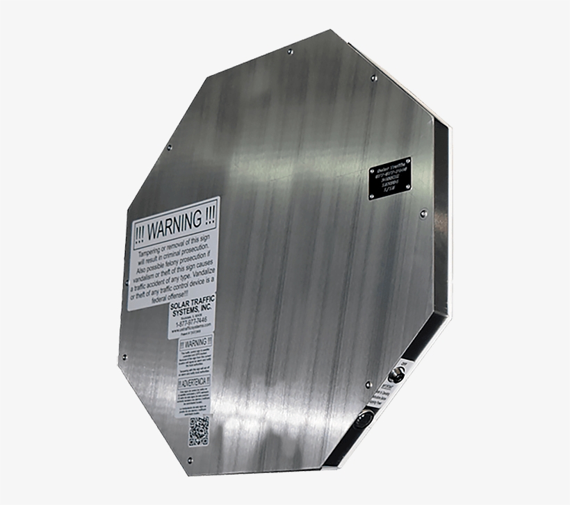 Ts40 Flashing Octagon Sign Angle - Data Storage Device, transparent png #1460393