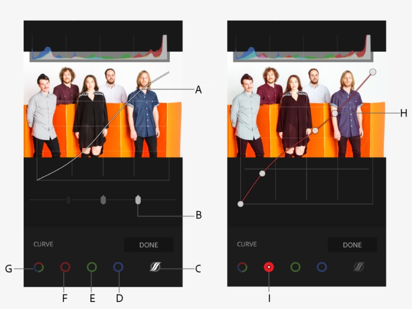 Using The Tone Curve In Adobe Photoshop Lightroom Cc - Adobe Lightroom, transparent png #1460410