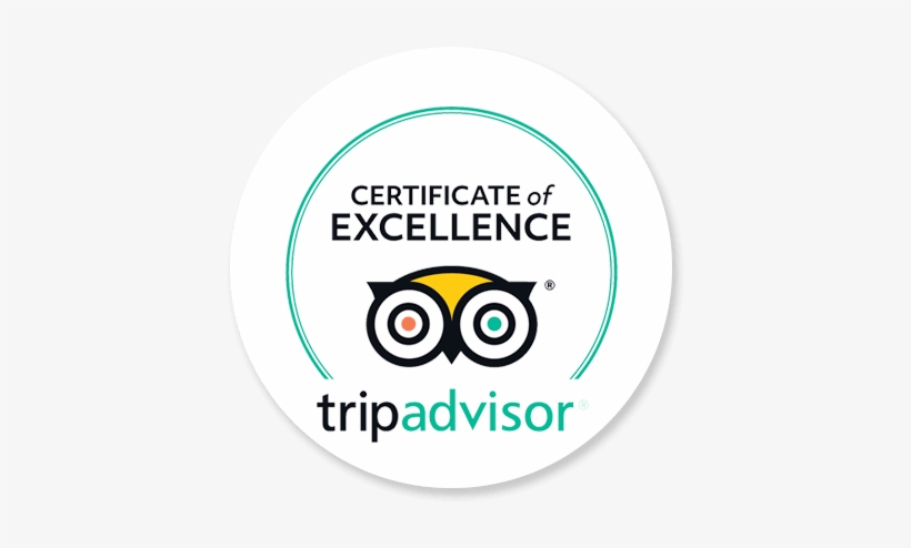 Tripadvisor-groot - 20 - 27 Kb - 2018 Trip Advisor Award, transparent png #1460452