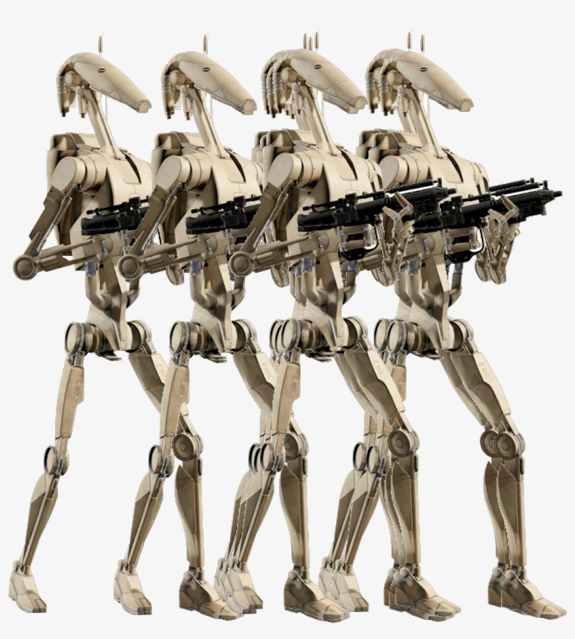Star Wars Battle Droids Transparent, transparent png #1461212