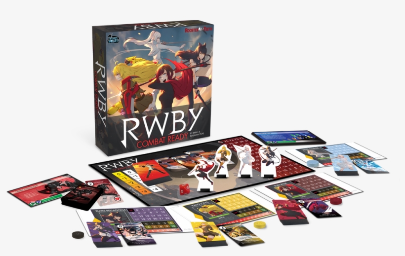 Rooster Teeth And Arcane Wonders Are Teaming Up To - Rwby Combat Ready Board Game, transparent png #1461457
