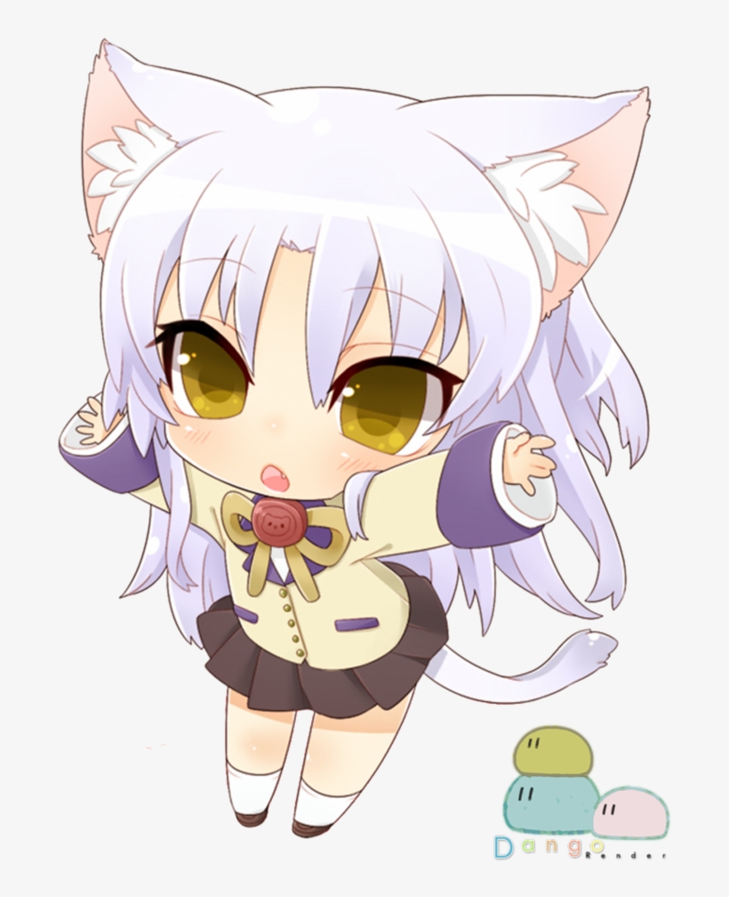 Cat Potion - Angel Beats Chibi, transparent png #1461581