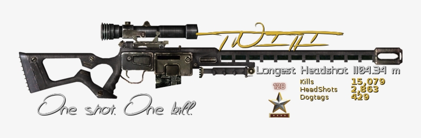 T - Nitti - Rifle Sniper, transparent png #1462141