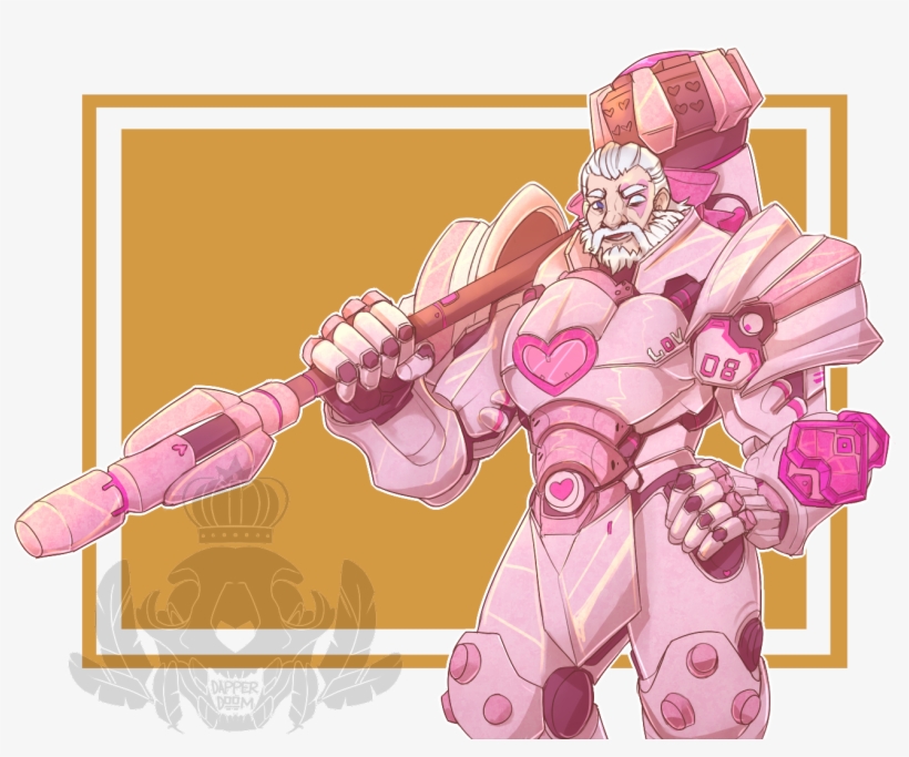Sweethardt - Wrestling Reinhardt Skin, transparent png #1462234