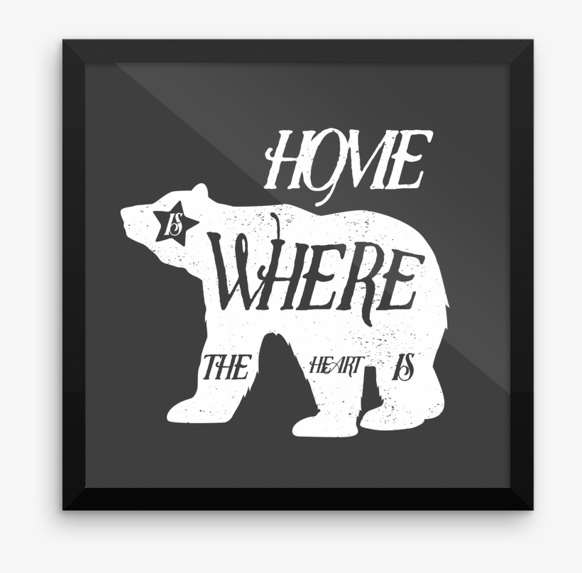 Image Result For California Bear With Heart - Satchel Shoulder Bag Retro Home Heart Print, transparent png #1462913