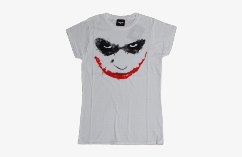 Batman Joker Smile - T Shirt Design Joker, transparent png #1463140