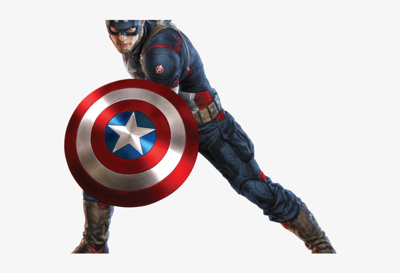 Captain Marvel Clipart Male - Avengers 2 Age Of Ultron Captain America Alexiscabo1, transparent png #1463249