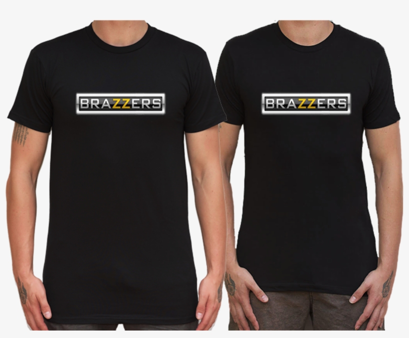 Brazzers - Black - Brazzers T Shirt Png, transparent png #1463360