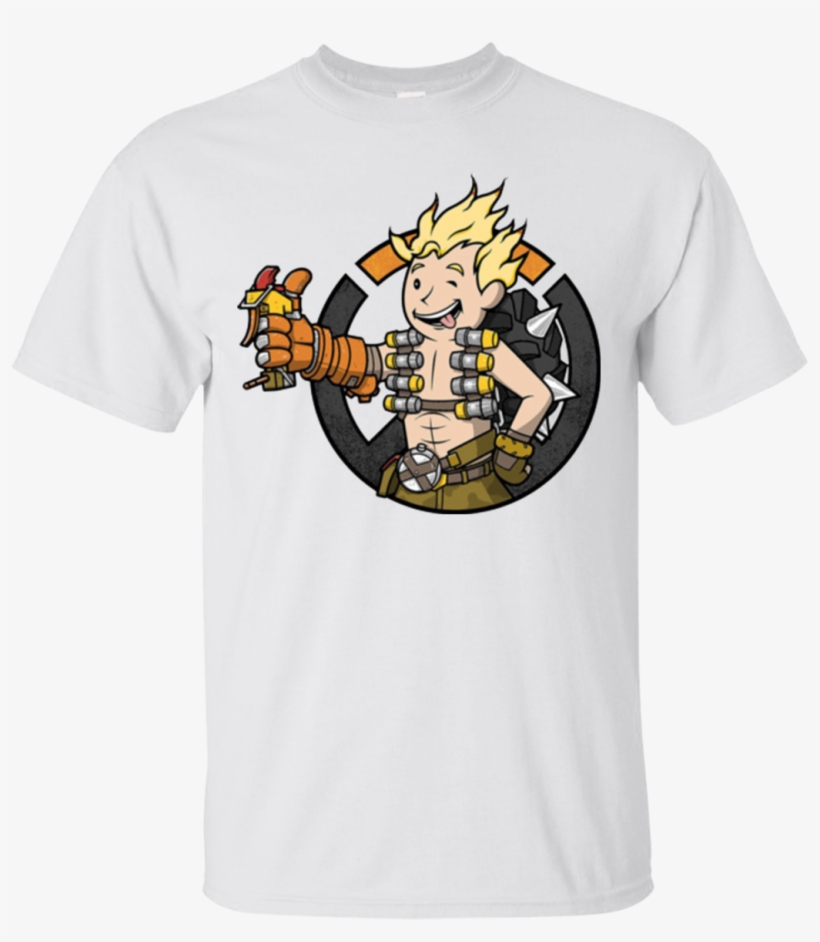 Overwatch Junkrat Hoodies Sweatshirts - Soldier 76 Vault Boy, transparent png #1463539