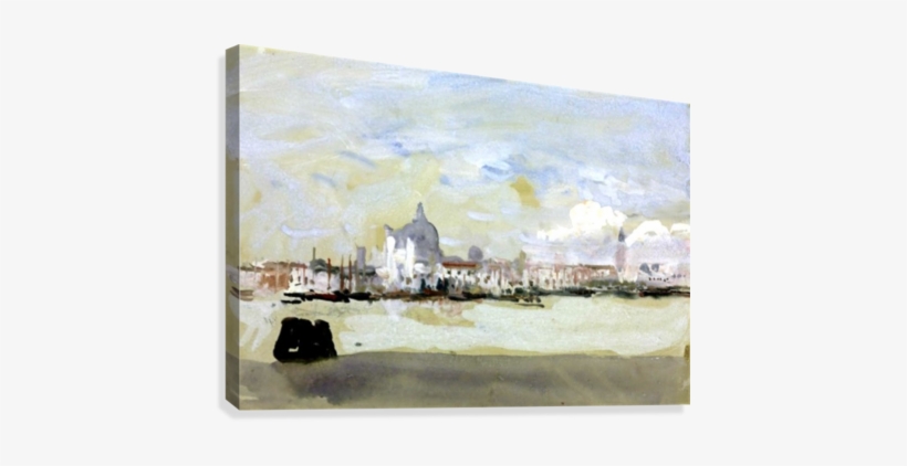 Fondamenta Della Salute, Venice Canvas Print - Hercules Brabazon Brabazon Artist, transparent png #1464059