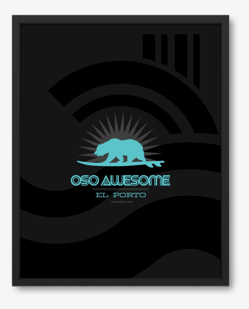 Who Says Bears Can't Surf It's California - Graphic Design, transparent png #1464062