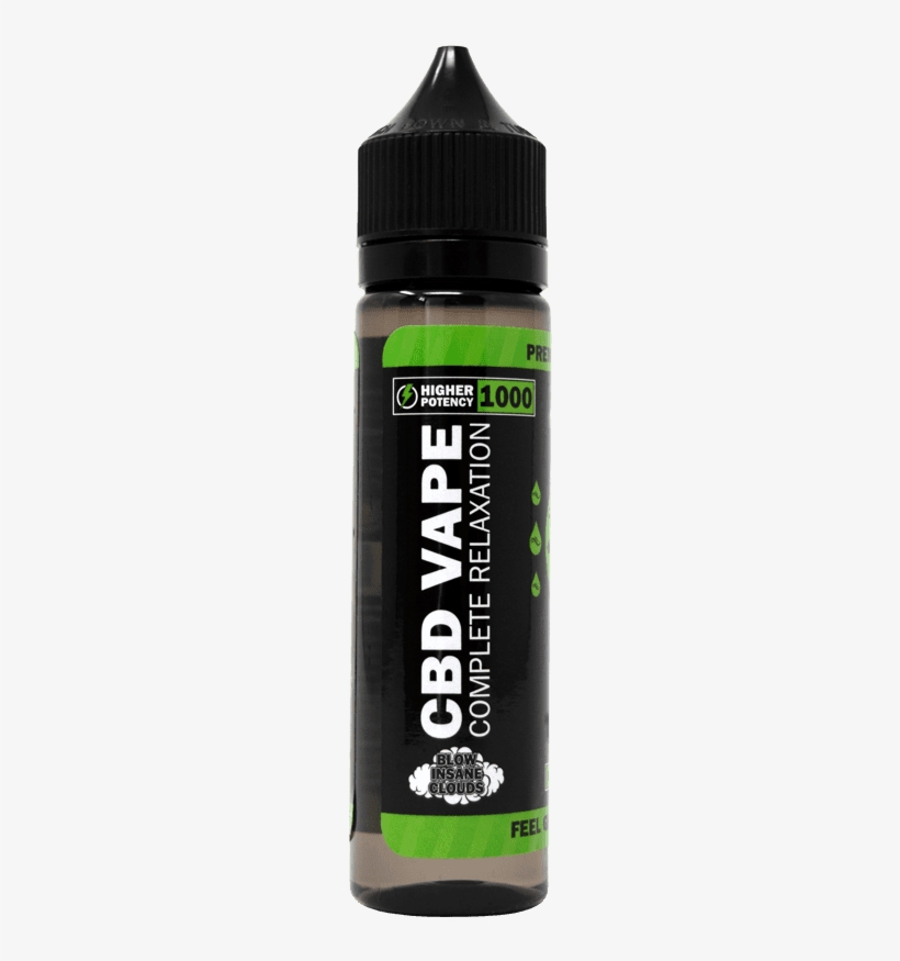 1000mg Cbd E-liquid - Cannabidiol, transparent png #1464104