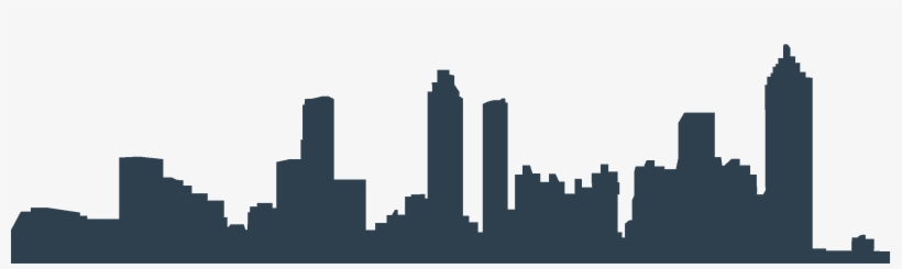 Atlanta Skyline Png - Atlanta City Skyline Png, transparent png #1464128