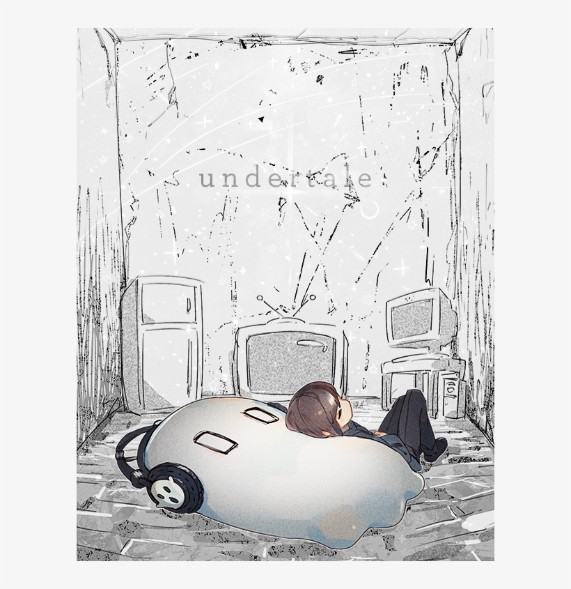 View Samegoogleiqdbsaucenao 1447059952417 , - Napstablook Frisk, transparent png #1464737