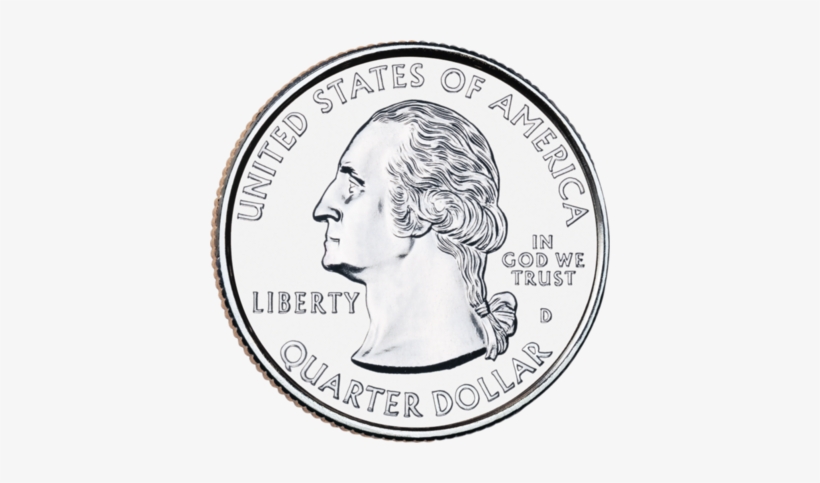 400px Circle Quarter - Heads Side Of Coin, transparent png #1464786