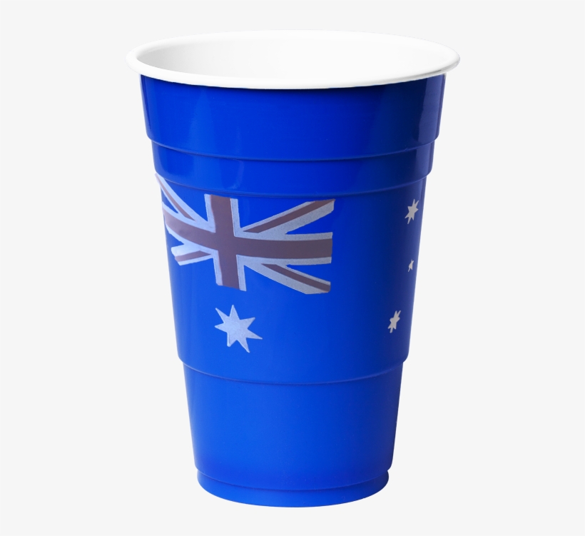 Aussie Blue Cups - Plastic Blue Cups Png, transparent png #1464813