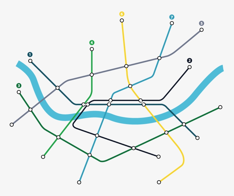 Networks Are Everywhere - Drawing, transparent png #1464854