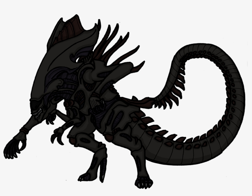 Alien Queen - Xenomorph Queen Transparent Background, transparent png #1464991