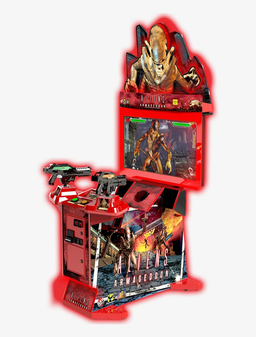 Aliens Armageddon Arcade 42" Standard Game - Aliens Armageddon Arcade Batman Arcade, transparent png #1465015