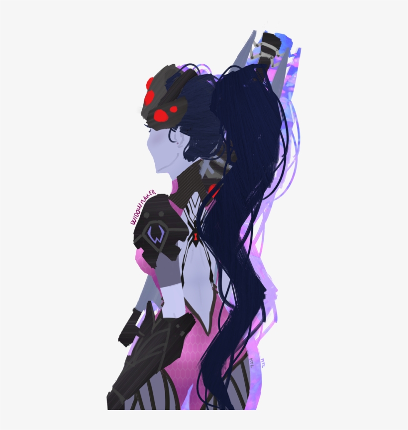 Widowmaker By Matalemures On Deviantart Svg Transparent - Overwatch Widowmaker Drawing Transparent, transparent png #1465144