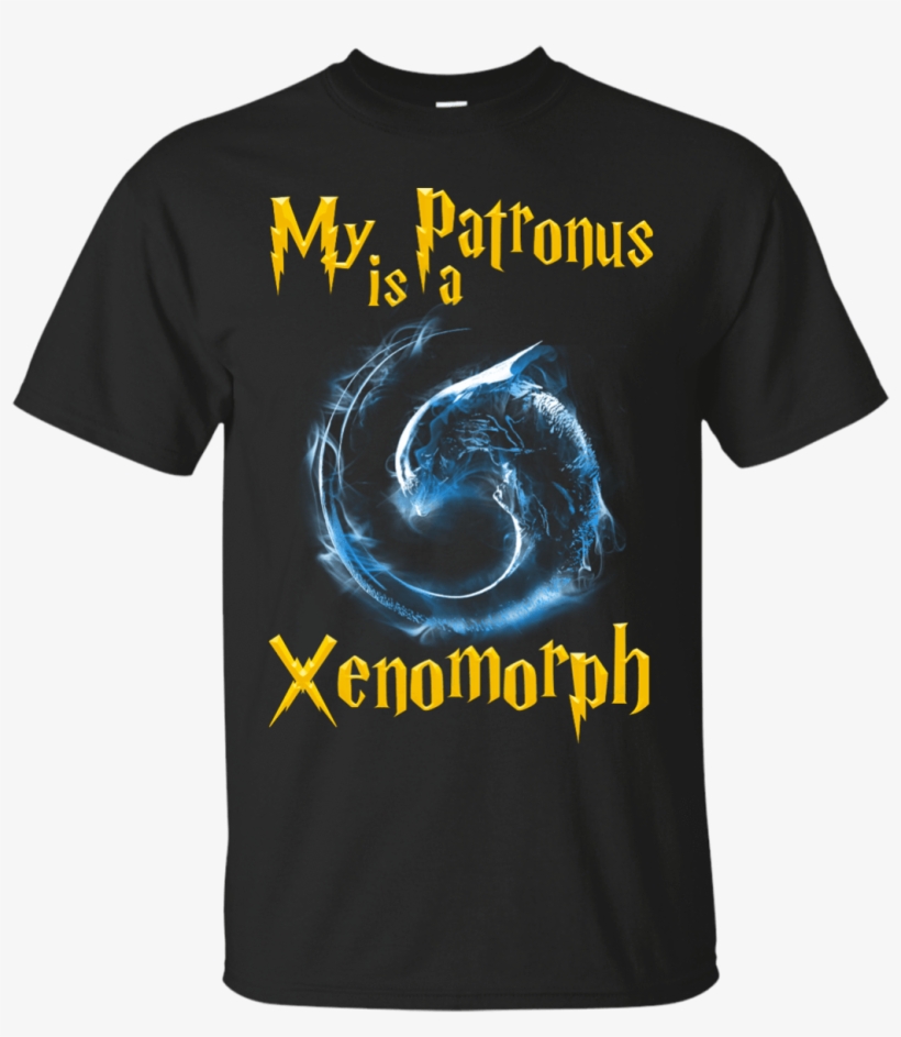 My Patronus Is A Xenomorph Shirt, Hoodie, Tank - Law Enforcement Torch Run Shirt, transparent png #1465279