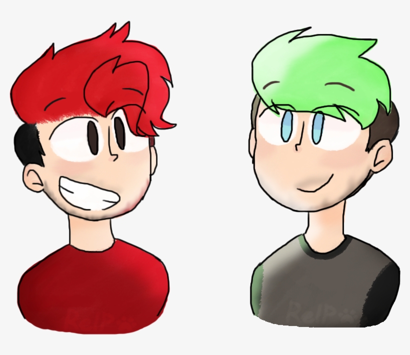 Mouse Draw Is Hard - Markiplier And Jacksepticeye Drawings, transparent png #1465310