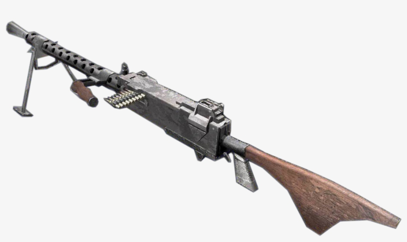 Browning M1919 3 Quarter View Fh - April 19, transparent png #1465348