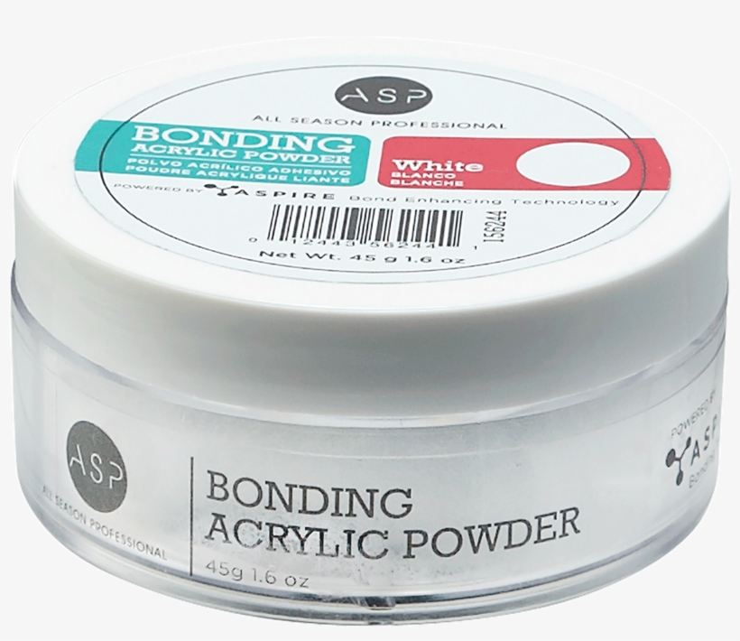 Asp3 - Asp White Bonding Acrylic Powder 1.6oz., transparent png #1465468