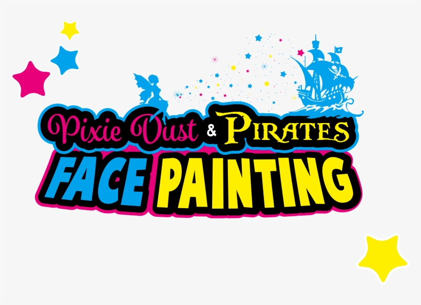 Face Painting Logo For Pixie Dust And Pirates Carlisle - Jolly Roger Pirate Ship Nautical Black Vinyl Sticker, transparent png #1465542