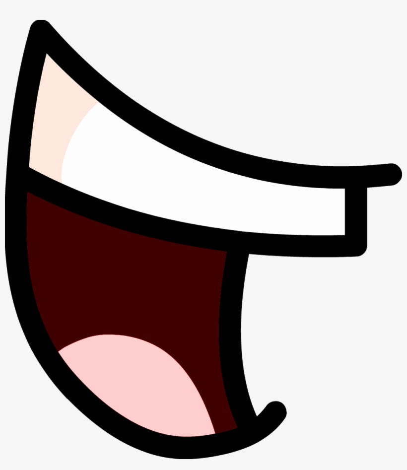Clipart Transparent Library Image Akward Png Object - Smile Mouth Cartoon Png, transparent png #1465638