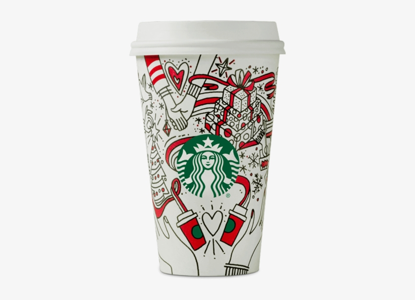 C/o Starbucks - Starbucks Holiday Cups 2017, transparent png #1465708