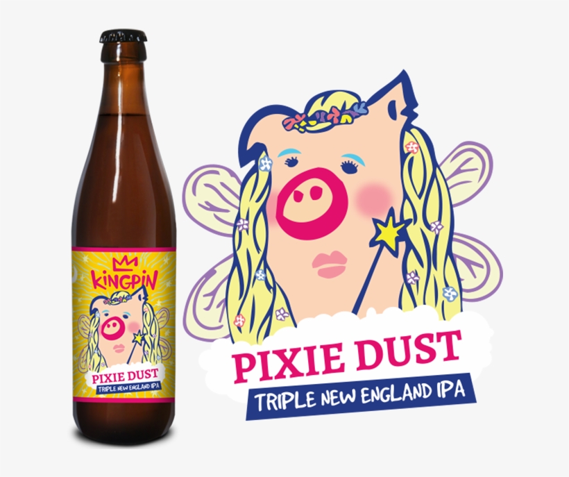 Pixie Dust Triple New England Ipa - Beer Bottle, transparent png #1465897