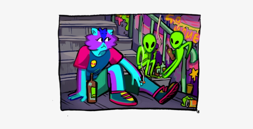 “hey Are You Drinking Alone Wanna Drink Alone With - Cartoon, transparent png #1465968