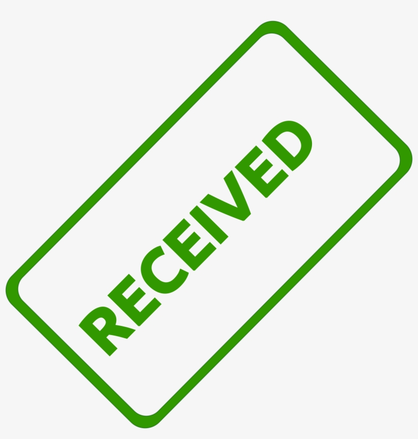Received Clipart, transparent png #1466859