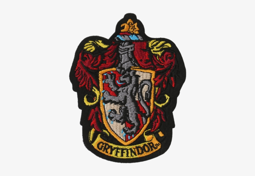Gryffindor Embroidered Crest Patch - Harry Potter Gryffindor Crest Png, transparent png #1467320
