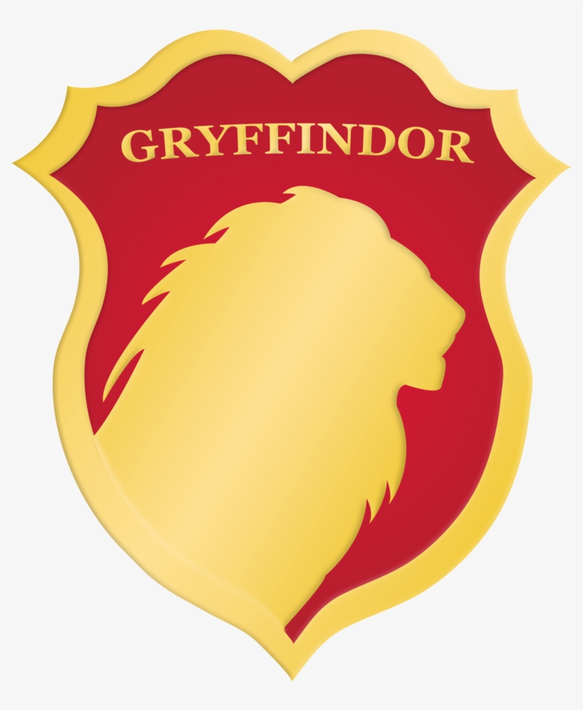Gryffindor Crest Badge By Rainbowrenly On Deviantart - Harry Potter Gryffindor Crest Painting Transparent, transparent png #1467476