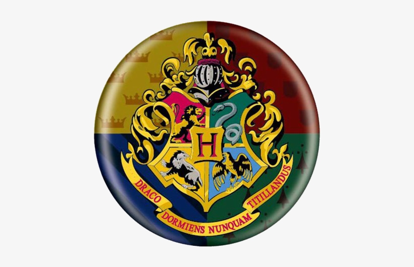 Harry Potter Hogwarts Button - Harry Potter Banner, transparent png #1467618