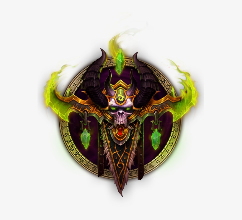 Class Crests In Much - World Of Warcraft Demon Hunter Logo, transparent png #1467875