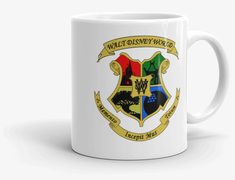 Hogwarts Wdw Mashup Mug - Crest, transparent png #1468013