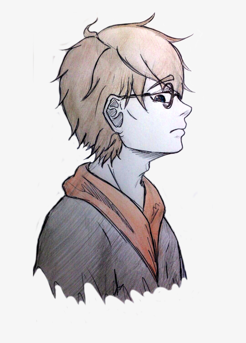 Fan Art Anime Version By Nayo Nyan - Anime Harry Potter Drawing, transparent png #1468061