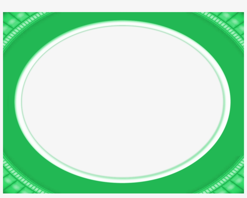 Green Border Frame Png - Portable Network Graphics, transparent png #1468159