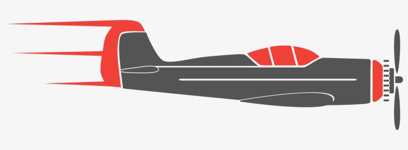 Airplane Free To Use Cliparts - Simple Aviation Art, transparent png #1468252
