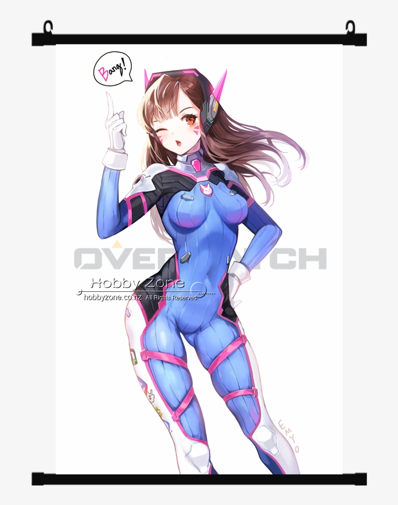 Va Wall Scroll - D.va, transparent png #1468301
