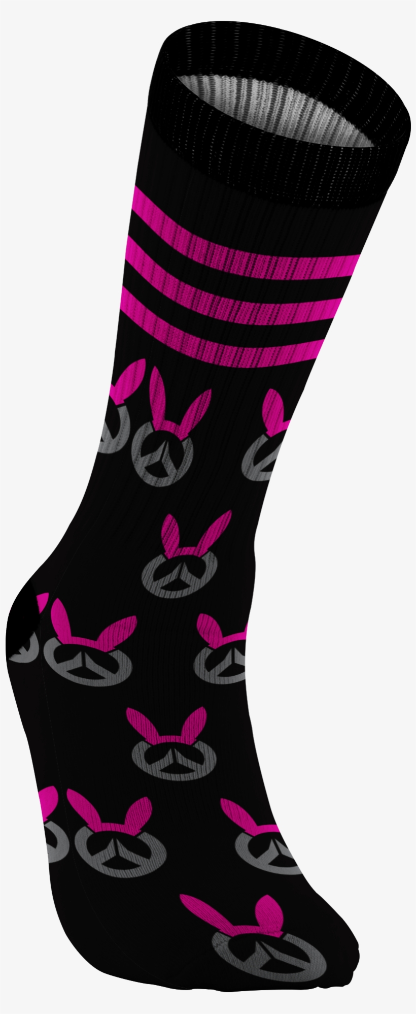 Va Bunny Logo Socks - Sock, transparent png #1468436