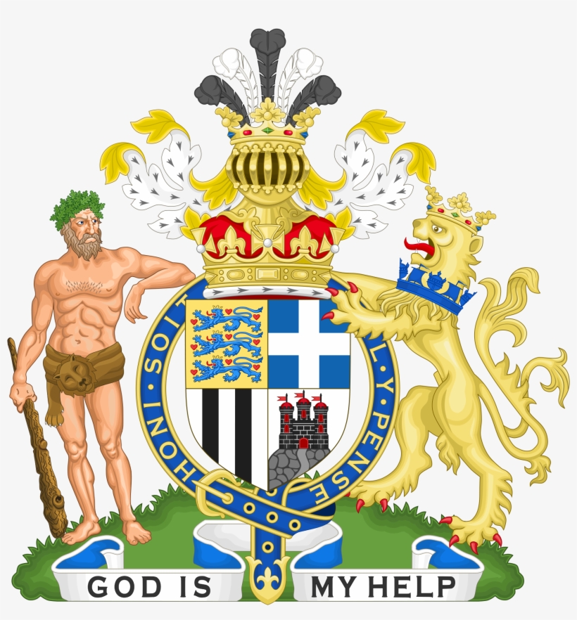 File Coat Of Arms Philip Duke Edinburgh Svg Wikimedia - Prince Philip Coat Of Arms, transparent png #1468463