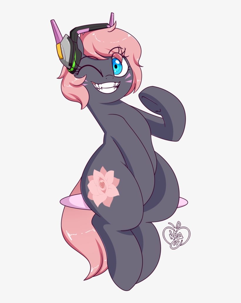 #1773152 - Artist - Notenoughapples, D - Va, Grin, - D.va, transparent png #1468685