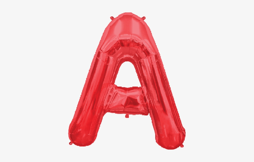 Red Letter A Balloon, transparent png #1469391