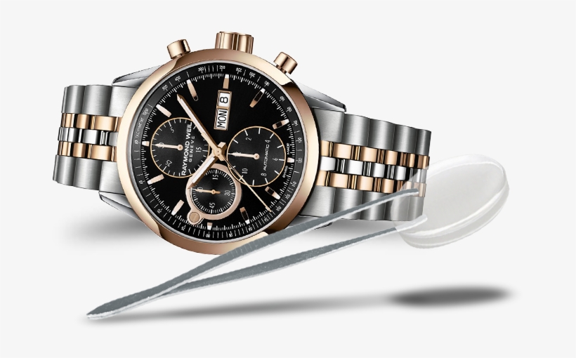 Work On All Your Repairs Of Broken Chains, Restorations, - Raymond Weil Freelancer Automatic Chronograph 7730sp520111, transparent png #1469417