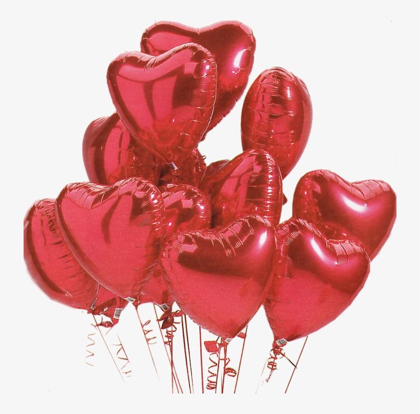 Picture - Heart Helium Balloons, transparent png #1469582